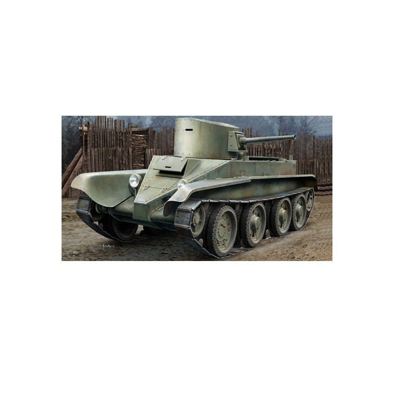 Sowjetisches BT-2-Tank (früh) 1/35 Plastikmodell für Plastik | Scientific-MHD