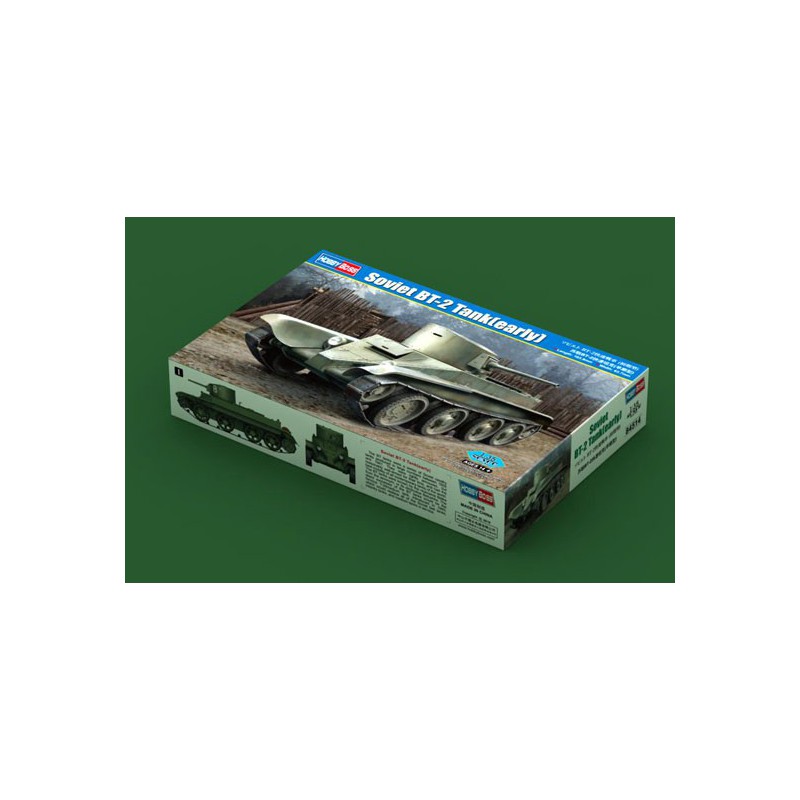 Sowjetisches BT-2-Tank (früh) 1/35 Plastikmodell für Plastik | Scientific-MHD