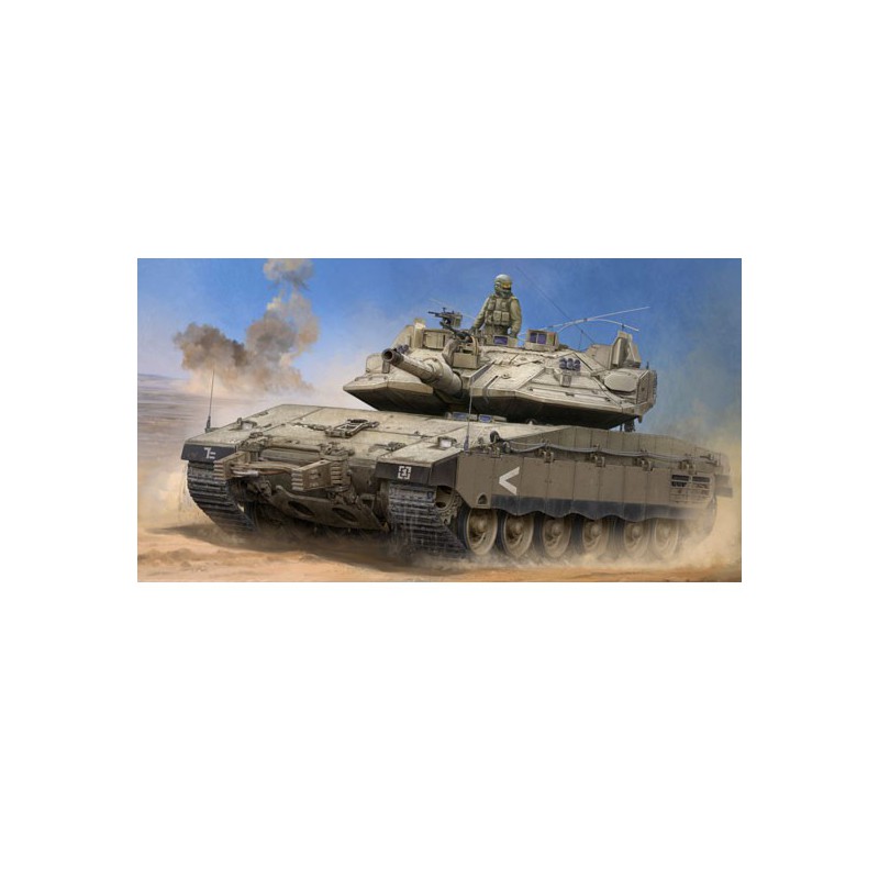 Kunststoff Charcket IDF Merkava Mk IV mit Trophäe 1/35 | Scientific-MHD