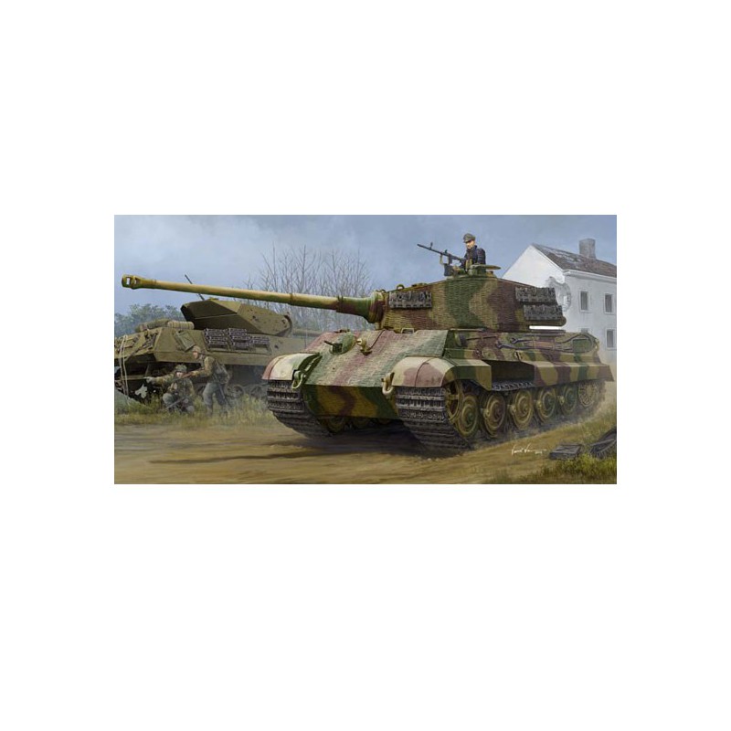 Kunststofftankmodell pz.kpfw.vi sd.kfz.182 Tiger II 1/35 | Scientific-MHD