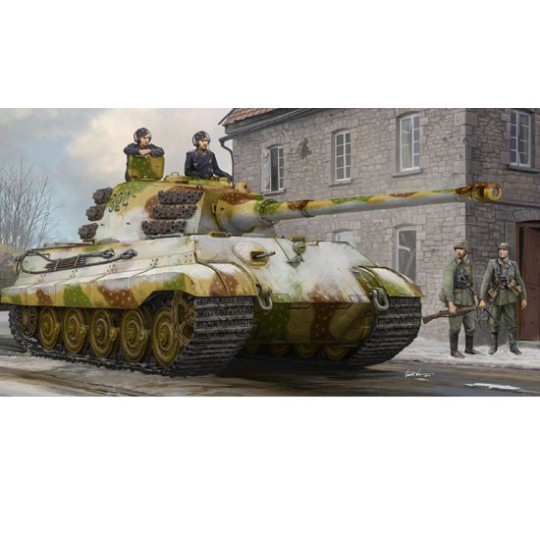 Kunststofftankmodell pz.kpfw.vi sd.kfz.182 Tiger II 1/35 Kunststofftankmodell pz.kpfw.vi sd.kfz.182 Tiger II 1/35 | Scientific-MHD