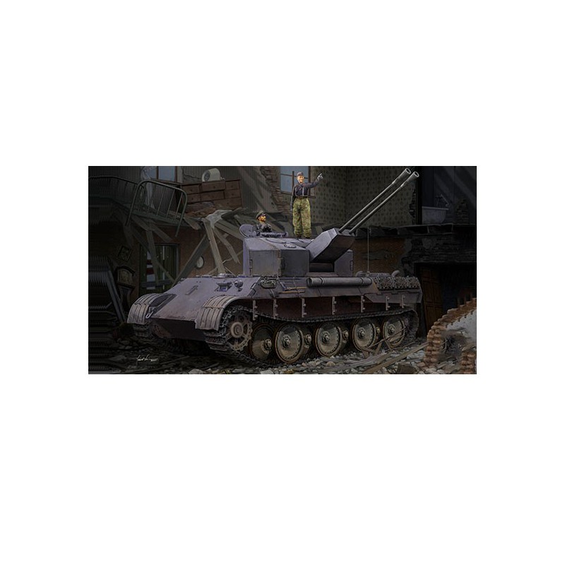 Kunststofftankmodell Deutsch Flakpanzer gegen Ausf.A 1/35 | Scientific-MHD