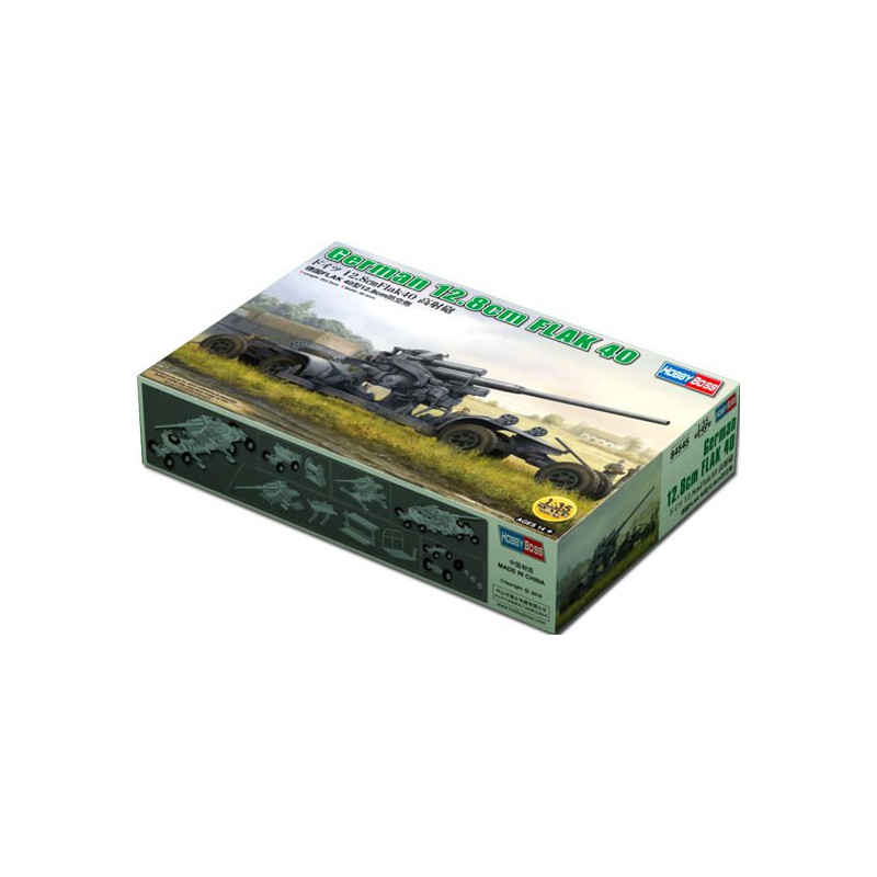 Deutsches Kunststofftankmodell 12,8 cm Flak 40 1/35 | Scientific-MHD