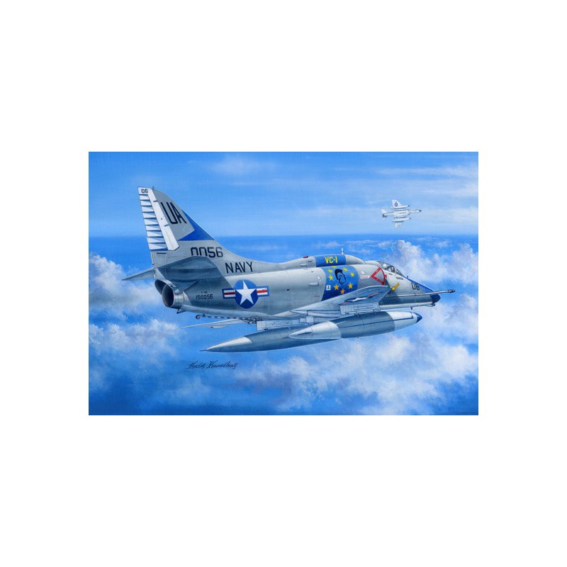 A-4E Kunststoffebene Modell 1/48 | Scientific-MHD