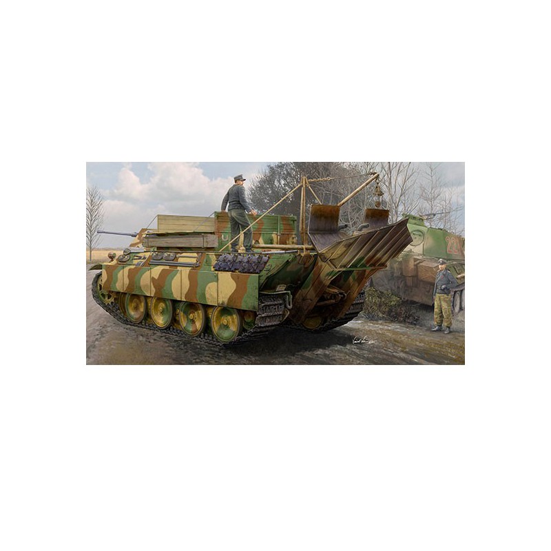 Kunststofftankmodell Deutsch SD.Kfz.179 Bergepanther AUSF.G 1/35 | Scientific-MHD