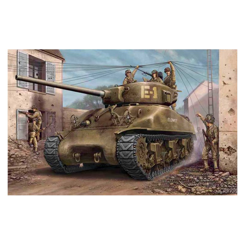 US -Plastiktankmodell M4A1 76 (W) 1/48 Tank | Scientific-MHD