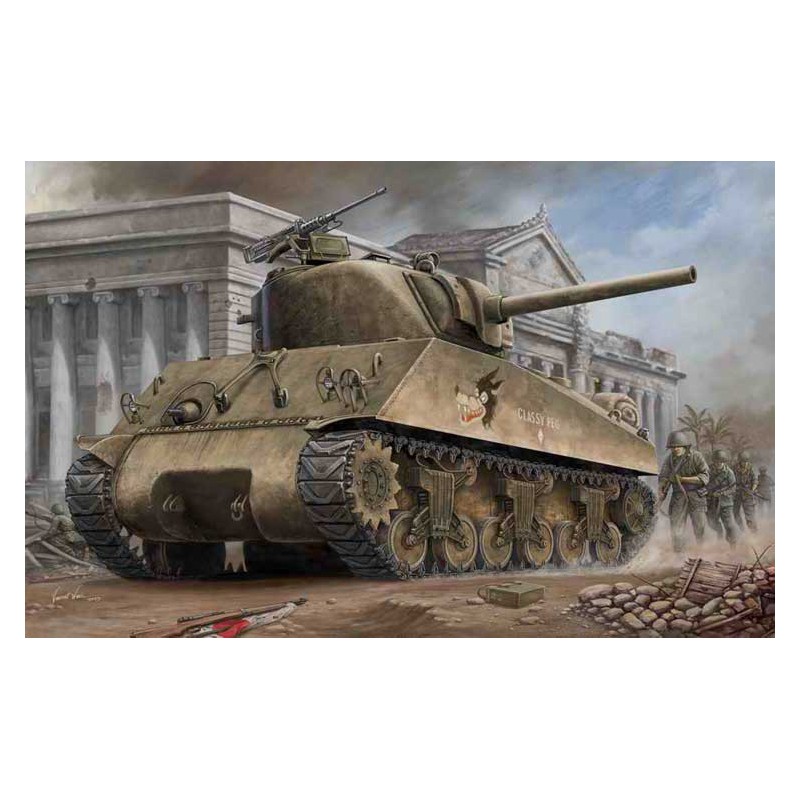 US -Plastiktankmodell M4A3 Tank 1/48 | Scientific-MHD