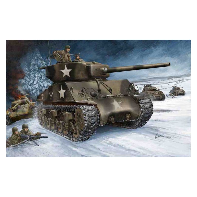 US M4A 376 (W) Tank 1/48 Kunststoffmodell für Kunststoff Kunststoff | Scientific-MHD