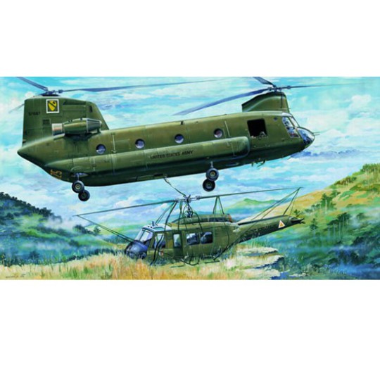 CH-47A Chinook Plastikhubschraubermodell CH-47A Chinook Plastikhubschraubermodell | Scientific-MHD