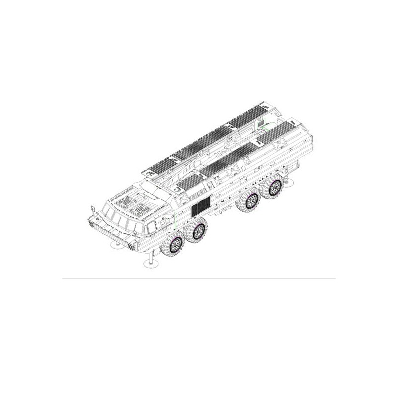 SS-23 STBS 1/35 Plastik-LKW-Modell | Scientific-MHD