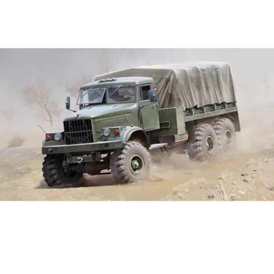 Russisch Kraz-255b 1/35 Plastik-LKW-Modell | Scientific-MHD