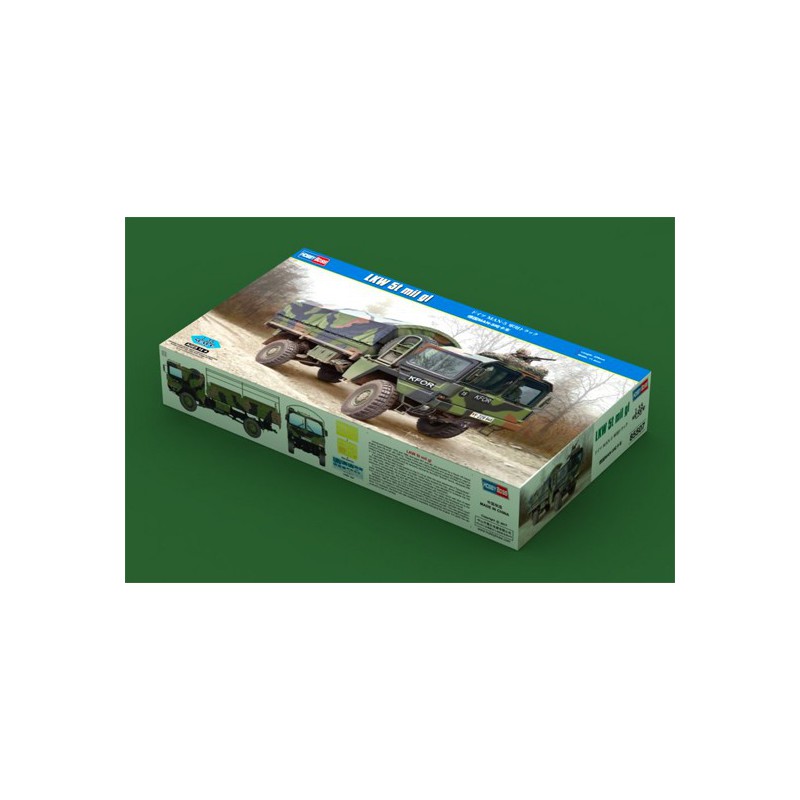 Plastik-LKW-Modell Deutsch Man-5 1/35 | Scientific-MHD