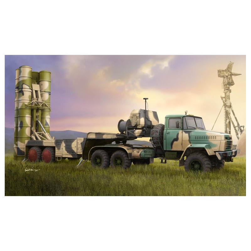 KRAZ-260B Traktor +... 1/35 Plastik-LKW-Modell | Scientific-MHD