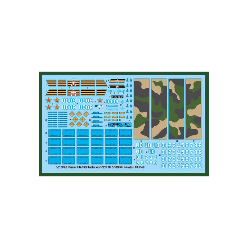 KRAZ-260B Traktor +... 1/35 Plastik-LKW-Modell | Scientific-MHD