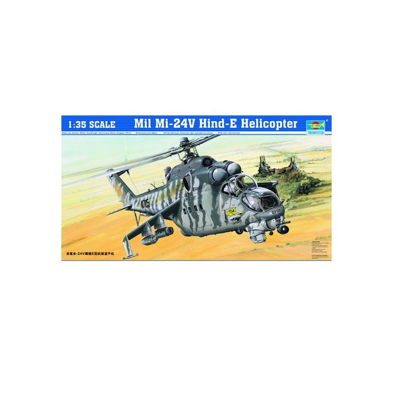 Plastikhubschraubermodell Mitte 24 V Hind-e | Scientific-MHD