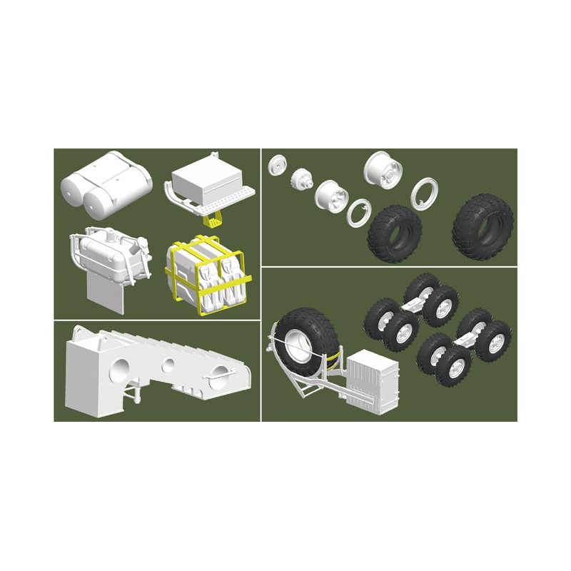 Russisch Kraz-260b1/35 Plastiktankmodell | Scientific-MHD
