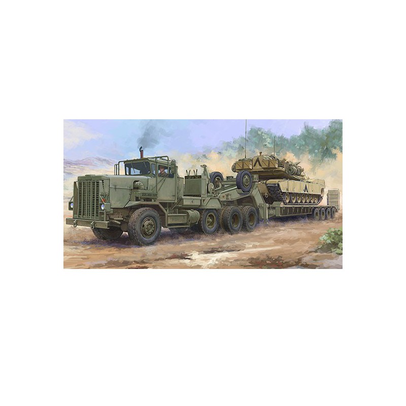 M911 Plastik-LKW-Modell C-Het mit Talbert 64t Anhänger 1/35 | Scientific-MHD