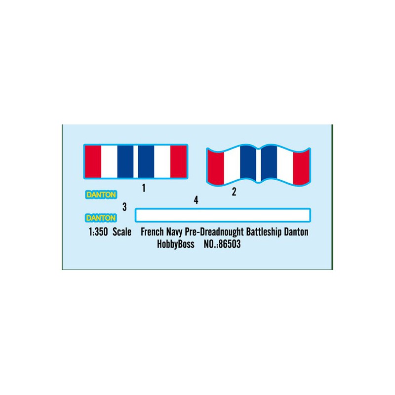 Bootsmodell in Cuirassédanton 1/350 Plastik | Scientific-MHD