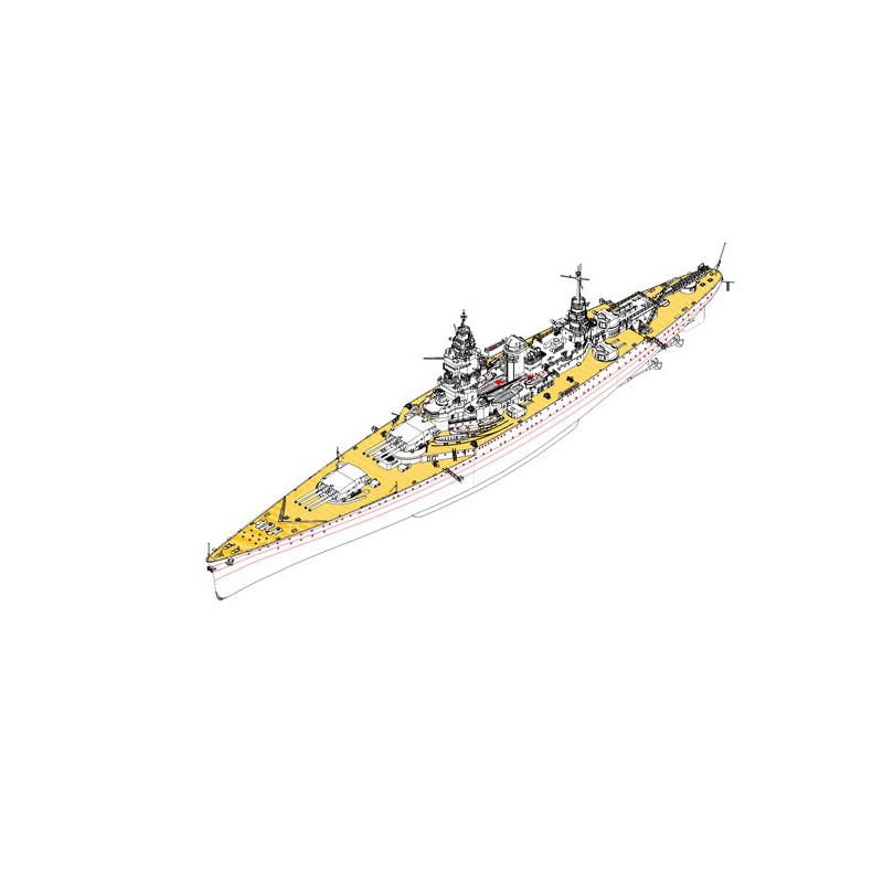 Plastikbootmodell 1/350 | Scientific-MHD