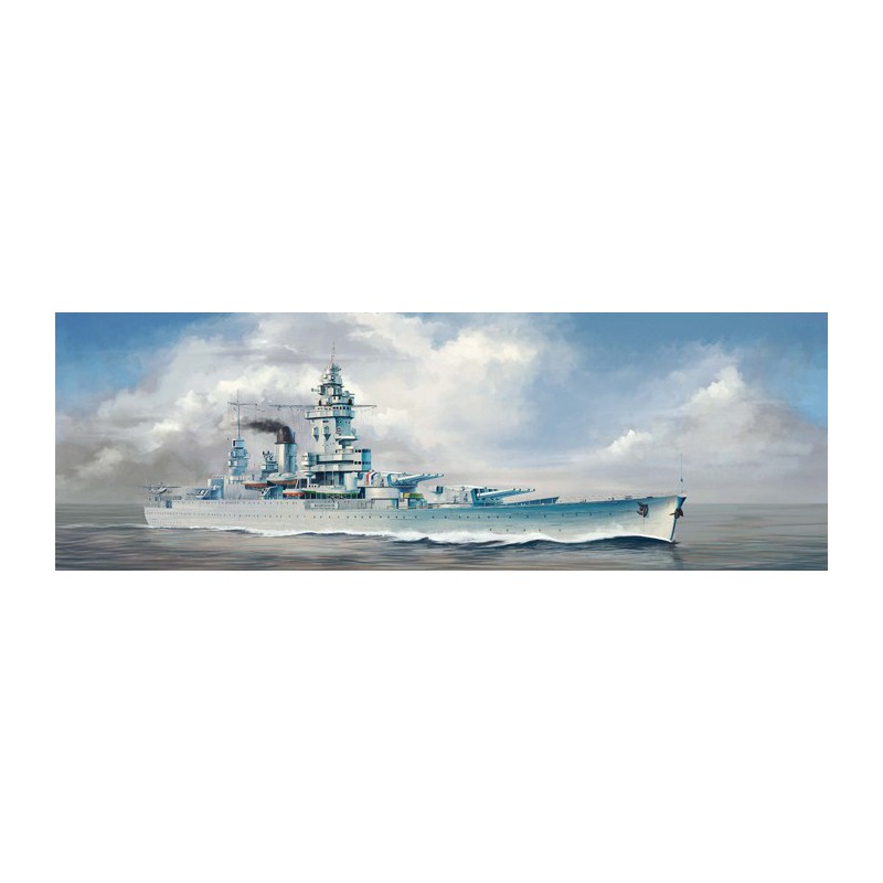 Plastikboot Model Französisches Schiff Straßburg 1/350 | Scientific-MHD