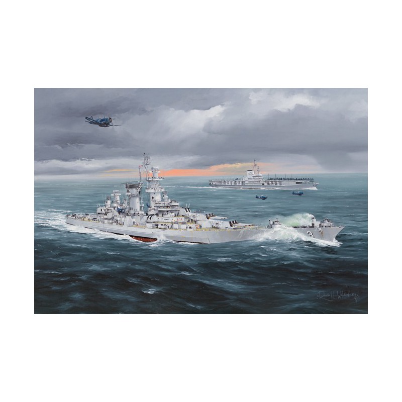 USS Hawai CB-3 1/350 Plastikbootmodell | Scientific-MHD