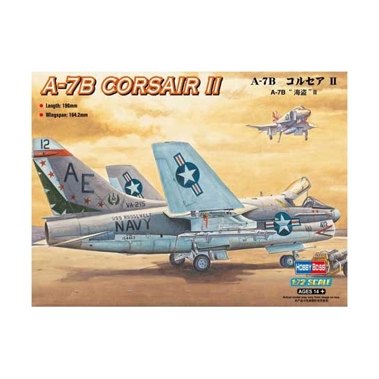 A-7b Corsair II Kunststoffebene Modell 1/72 | Scientific-MHD