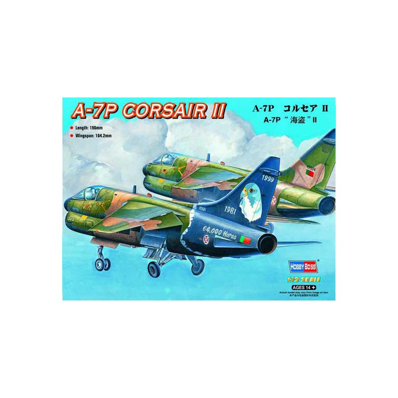 A-7p Plastikebene Modell Corsair II 1/72 | Scientific-MHD