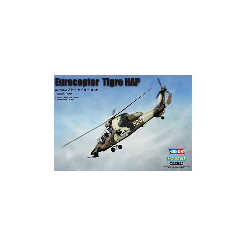 Eurocopter HAP 1/72 Kunststoff -Kunststoff -Hubschraubermodell | Scientific-MHD