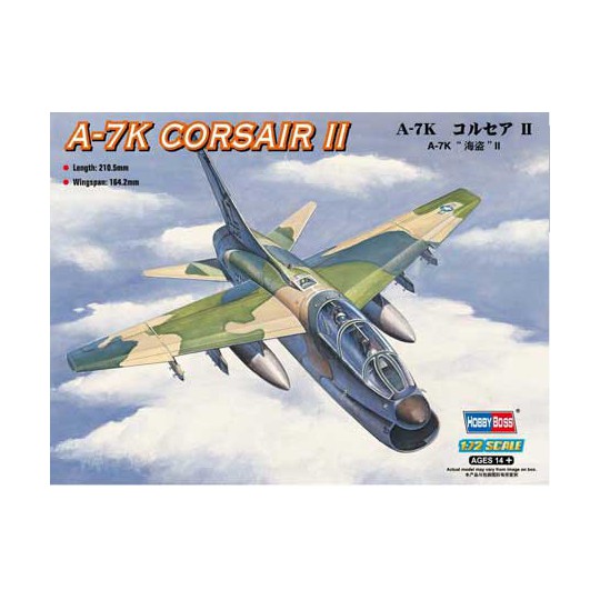 A-7K Corsair II Kunststoffebene Modell 1/72 | Scientific-MHD