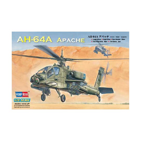 Kunststoffhubschraubermodell AH-64A Apache Hubschrauber 1/72 Kunststoffhubschraubermodell AH-64A Apache Hubschrauber 1/72 | Scientific-MHD
