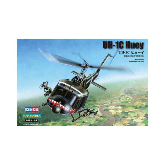 UH-1c Huey1/72 Plastikhubschraubermodell UH-1c Huey1/72 Plastikhubschraubermodell | Scientific-MHD