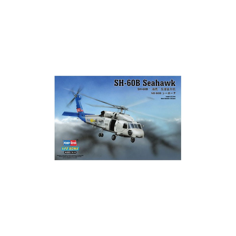 SH-60B Seahawk 1/72 Plastikhubschraubermodell | Scientific-MHD
