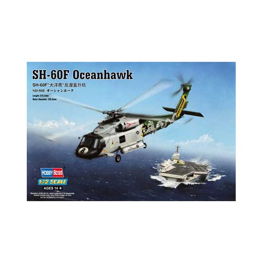 SH-60F Oceanhawk 1/72 Plastikhubschraubermodell | Scientific-MHD