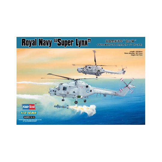 Royal Navy Lynx HMA. 81/72 Plastikmodell für Kunststoff | Scientific-MHD