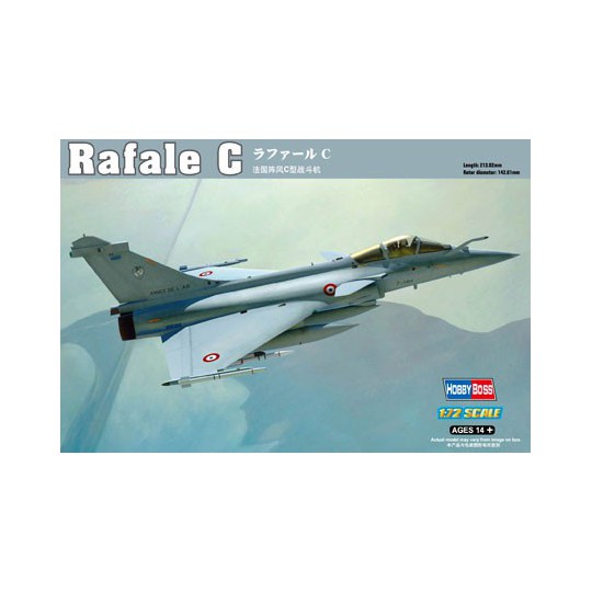 Rafale Plastikebene Modell C 1/72 | Scientific-MHD
