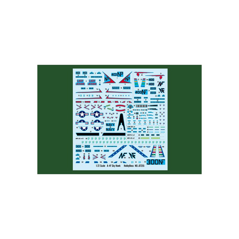 A-4F Kunststoffebene Modell 1/72 | Scientific-MHD