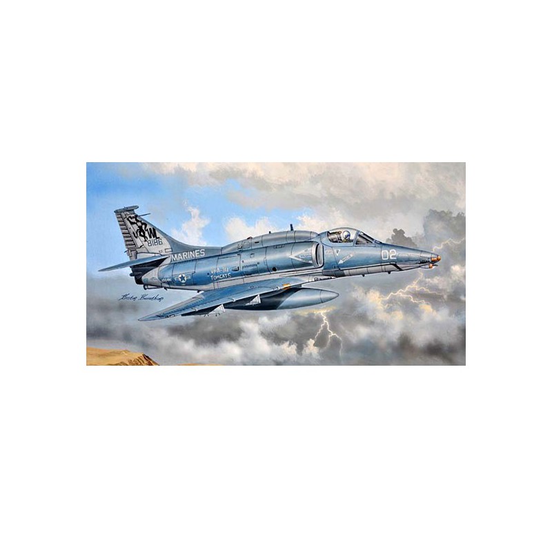 A-4m Plastikflugzeugmodell Sky Hawk 1/72 | Scientific-MHD