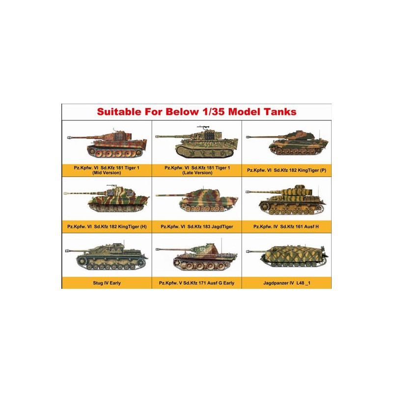 Zimmerit éch 1/35 Kunststofftankmodell in A4 -Formatplatte | Scientific-MHD