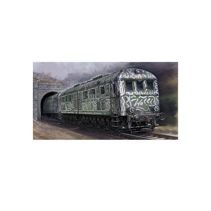 Wehrmachslokomotive V188 1/35 Plastikzug Modell | Scientific-MHD