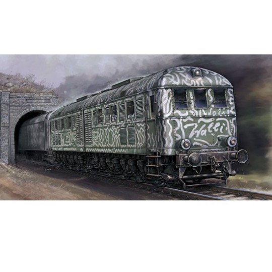 Wehrmachslokomotive V188 1/35 Plastikzug Modell | Scientific-MHD