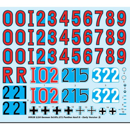 Kunststofftankmodell Deutsch Panther G 1/16 | Scientific-MHD