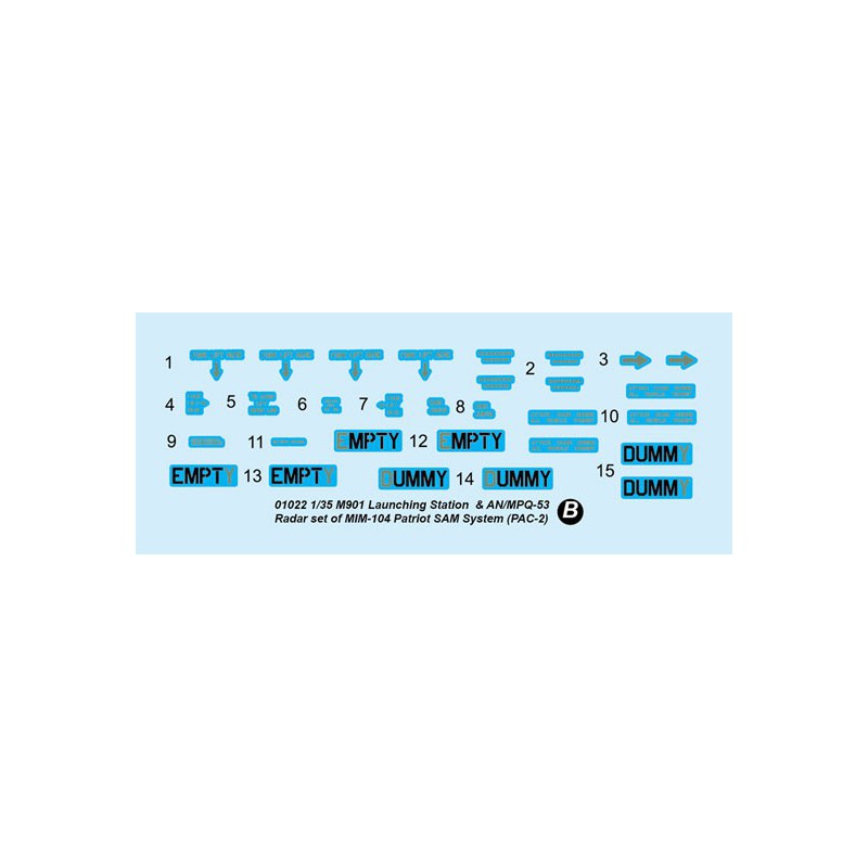 M901 Plastic Charca Model Startstation 1/35 | Scientific-MHD