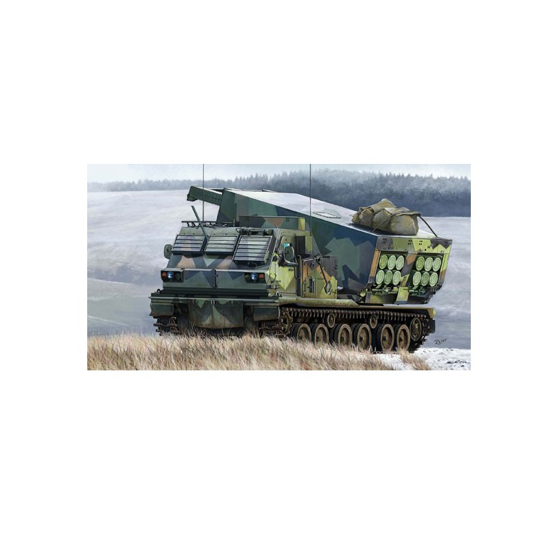 M270/A1 Mehrfachstart -Raketensystem 1/35 Plastik -LKW -Modell | Scientific-MHD