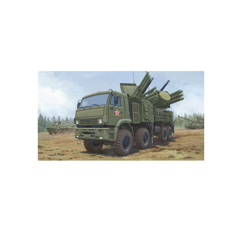 Russian Plastic Tank Modell 72v6e4 Kampffahrzeug von 96K6 Pantsir 1/35 | Scientific-MHD