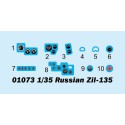 Russisch ZIL-135 1/35 Plastik-LKW-Modell | Scientific-MHD