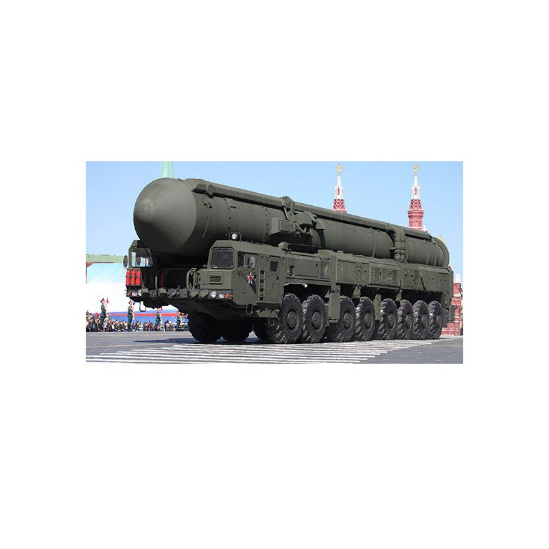 Kunststoff-LKW-Modell 15U175 Tel. RS-12M1 Topol-M ICBM-Komplex 1/35 | Scientific-MHD