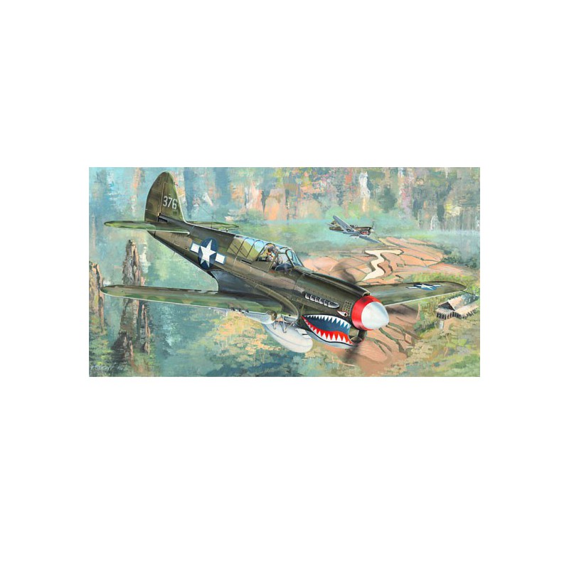 P-40N War Hawk 1/32 Plastikflugzeugmodell | Scientific-MHD