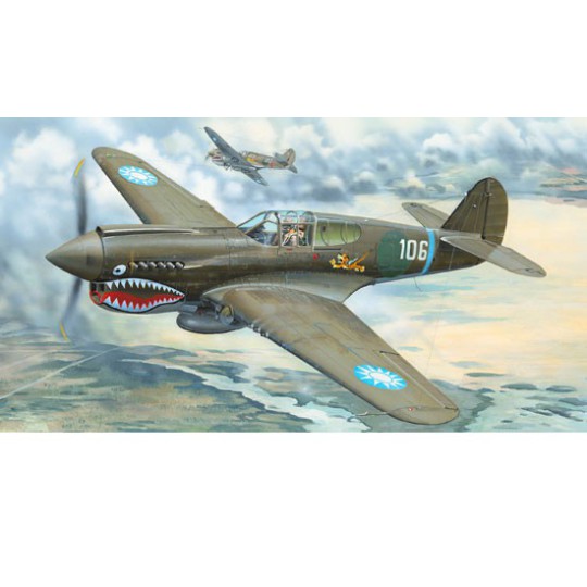P-40e War Hawk 1/32 Plastikflugzeugmodell P-40e War Hawk 1/32 Plastikflugzeugmodell | Scientific-MHD