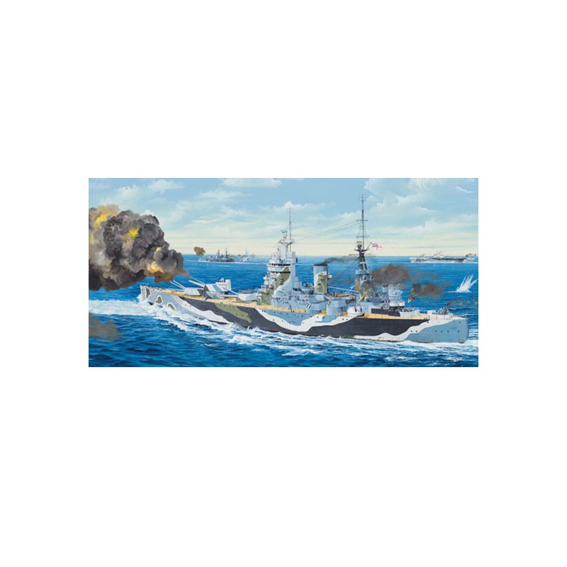 HMS Nelson 1944 Plastikbootmodell | Scientific-MHD