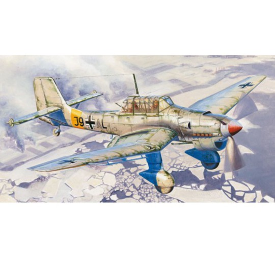 Junkers Ju-87b-2/U4 Stuka 1/24 Kunststoffebene Modell Junkers Ju-87b-2/U4 Stuka 1/24 Kunststoffebene Modell | Scientific-MHD